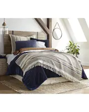 Amity Home Brubeck Linen-Blend Coverlet