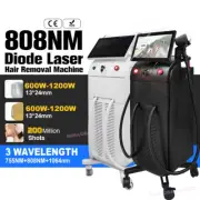 755+808+1064nm Ice Titanium Epilation Diode Laser Hair Tattoo Removal Machine