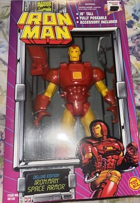 Toy Biz Deluxe Edition Iron Man Space Armor Marvel Action Figure