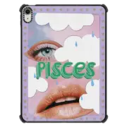 iPad Air 11-inch (M2/M3) iPad Impact Case Pisces