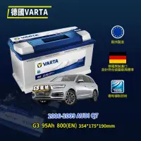 在飛比找蝦皮購物優惠-CS車材 - VARTA 華達電池 適用 AUDI Q7 0