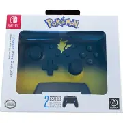 Nintendo Switch PowerA Enhanced Wired Controller YELLOW Pikachu Pokemon NEW
