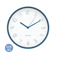 在飛比找PChome24h購物優惠-KINYO簡約北歐風掛鐘CL195