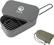 G.G.N., Mestin, Black, Rice Bag, Steamed Rice, Outdoor, Stir-Fried Rice, 1.5 Circles, Graduated, Camping, Cooking, Rice, Aluminum Bag, Storage Bag Included