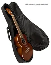 Lanikai Standard Baritone Ukulele Gig Bag in Black