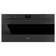 Smeg 90cm Thermoseal Electric Oven - Matte Black