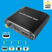 4K 60Hz HDMI Earc Audio Extractor Converter 7.1CH ATMOS Dolby Atmos supported