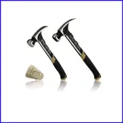 Ultimate Hammer Set with MOA Grip: 20 Oz Nailing Hammer & 22 Oz Framing Hammer