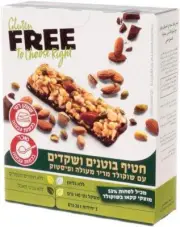Free To Choose Right Cereal Snack Peanuts Almond Chocolate Kosher 28gX5