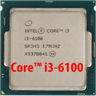 Core I3 6100 插槽 1151 CPU 處理器