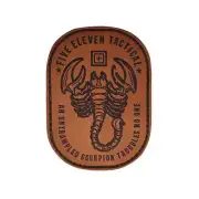 Untrampled Scorpion Leather Hook and Loop Tactical Morale Patch Ships Free In Th