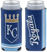 WinCraft MLB Kansas City Royals Slim Can Cooler, Team Colors, One Size