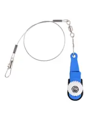Release Clip for Outriggers Downriggers Kites and Flat Lines Blue & White