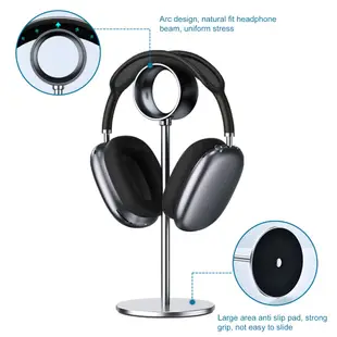 OATSBASF 鋁製耳機架適用於 AirPods Max Beats Bose 收納盒耳機掛架 耳罩式耳機架