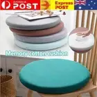 Memory Foam Seat Cushion Round Comfortable Soft Chair Mat Pillow Home Office AU