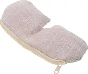 Natural Himalayan Salt Eye Mask Reusable Heat Compress Eye Mask Travel Sleep Cloth Mineral Salt Material and Relaxation