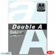 【Double A】80g彩色影印紙-粉藍色50入-DAI54(4包/組)