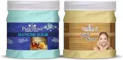 Gold Scrub 500gm with Diamond Scrub 500gm