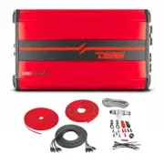 DS18 SXE-3000.4D/RD | 1000W Class-D 4-Channel Amplifier with Amp Kit
