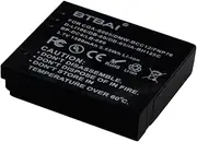 BTBAI CGA-S005 Camera Battery for S005E S005A 1B DMW-BCC12 DMC Digital Compatible u1a