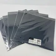 Recollections 12inch x 12inch 80lb Textured Cardstock in Black 5 Packs/25 Sheets