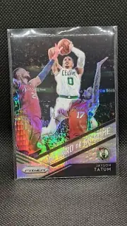 2018-19 Panini Prizm Go Hard or Go Home Prizms Hyper #16 Jayson Tatum CELTICS