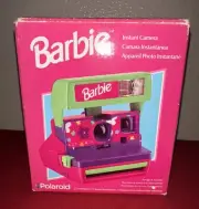 RARE Vintage 90s Polaroid BARBIE Instant Film Camera~in The Original Sealed Box