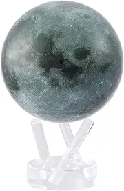MOVA Globe Moon 6" with Base, Solar Powered Rotating Globe No Need of Battery or Chord, Unique Gift and Decoration