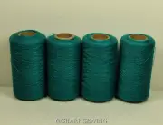 AQUAMARINE #886 SPUN POLYESTER SERGER & QUILTING THREAD 4 TUBES 1000 YDS. EACH