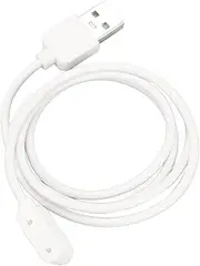 USB Smartwatch Charging Fast Charging Magnetic Cable for HW Band 7, Fit Mini Watch, 6 Band 6 Pro, 4X Pro Kids Watch, Band 6 Pro, HonorES Watch (White)
