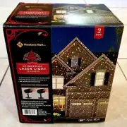 Shimmering Laser Light Green/Red 2 Pack
