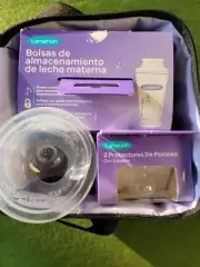 Lansinoh Breast Milk Pumping Set with Lansinoh Pump,Nipple Shields And Bags