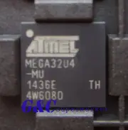 1PCS ATMEGA32U4-MU ATMEGA32U4 IC MCU 8BIT 32KB FLASH 44QFN Q3 New