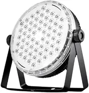 Stage Lights 60 LED RGBW Par Lights, Party DJ Disco Strobe Light, Remote Control & DMX Control Sound Activated for Home Room Dance Party Birthday Karaoke Halloween Christmas