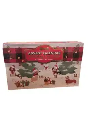 Woof Advent Calendar Happy Holidays 12 Days Of Dog Toys GMason Group New Sealed