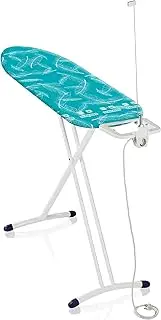 Leifheit Air Board M Solid Plus Ironing Board is Height Adjustable, Ironing Board for steam Irons, steam Ironing Board with Two-Sided Ironing Effect