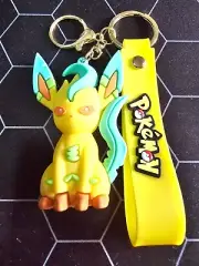 LEAFEON POKEMON SERIES KEYCHAIN KEYRING *