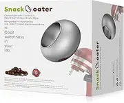 Aieve Snack Coater Compatible with KitchenAid Tilt-Head Stand Mixer for Making Chocolate Covered Almonds, Pistachio, Peanut, Freeze Dried Strawberry, Raisin, Macadamia Nuts and Blueberry