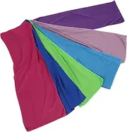 SAFIGLE 6pcs Cool Towel Bath Towel Relief Wet Wipes Waterproof Chill Breathable Warmer Outdoors Workout Towel Practical Fitness Towel Towel Dry Pool Sports Towel Spa Polyester