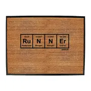 Personal Best RunningElement Runner - Funny Novelty Doormat Man Cave Floor mat