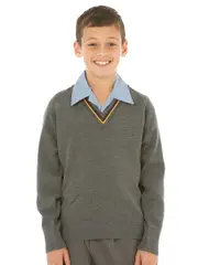 Grey Wool Pullover