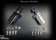 Oil Catch Can Tank Kit Baffled Reservoir w/ Breather Filter for Nissan Models (for: Nissan)