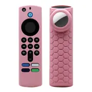 2-Pack Remote Control Case For Amazon Fire Tv Stick With Airtag Holder - 2021 Alexa 3Rd Gen