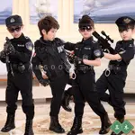 三木好物 兒童警察服裝 超級戰警裝 刑警服 警察制服 萬聖節服裝 兒童 節慶派對 演出服 萬聖節服飾