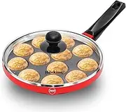 Hawkins Futura Non Stick Appe Pan with Glass Lid, 22 cm Size