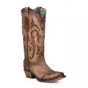 WOMEN'S CORRAL WESTRN BOOTS ORIX INLAY WING TIP C3924