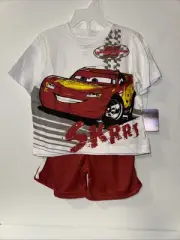Disney Cars Lightning McQueen Boy outfit 6 new