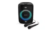BlueAnt X5 Portable 60-Watt Party Bluetooth Karaoke Speaker - Black