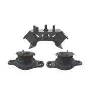 Front + Rear Round Engine Mount Kit for Subaru Forester SH Liberty BP 4 Bolt
