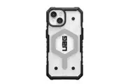 UAG Pathfinder Magsafe Apple iPhone 15 (6.1 inch) Case - Ice (114291114343) 18 ft. Drop Protection (5.4M) Tactical Grip Raised Screen Surround